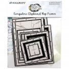 49 And Market Chipboard Frame Set - Vintage Artistry Everywhere Map