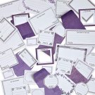 49 And Market Color Swatch: Lavender Envelope Bits (37 pieces)
