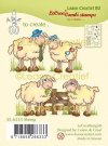 LeCrea Clear Stamps - Combi Sheep