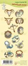 LeCrea Combi Clear Stamps - Zodiac Signs