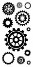 Inkadinkado Clear Stamps - Cogs and Gears