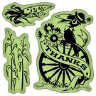 Inkadinkado Inkadinkaclings Stamps - Mini Scarecrow