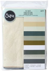 Sizzix Felt Sheets - Neutral Colours (10 sheets)