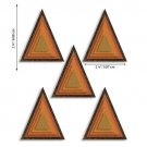 Sizzix Thinlits Die Set - Stacked Tiles Triangles by Tim Holtz (25 dies)