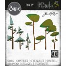 Sizzix Thinlits Dies - Funky Trees by Tim Holtz (6 dies)