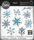 Sizzix Thinlits Die Set - Scribbly Snowflakes by Tim Holtz (8 dies)