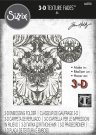 Sizzix 3-D Texture Fades Embossing Folder - Damask by Tim Holtz