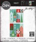 Sizzix Thinlits Die Set - Holiday Blocks by Tim Holtz (27 pack)