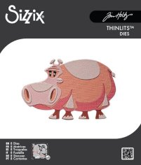 Sizzix Thinlits Die Set - MINI Bernice Colorize by Tim Holtz (8 dies)