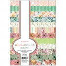 BoBunny 6"x8" Single-Sided Paper Pad - Willow & Sage (36 sheets)