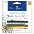 Faber Castell Gelatos - Gold & Silver (2 pack)