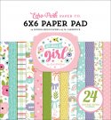 Echo Park 6”x6” Paper Pad - All About A Girl (24 sheets)