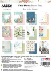 Arden Creative Studio 6”x8” Paper Pad - Field Notes (24 sheets)