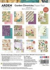 Arden Creative Studio 6”x8” Paper Pad - Garden Chronicles (12 sheets)