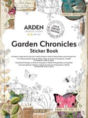 Arden Creative Studio Sticker Book - Garden Chronicles (92 designs)
