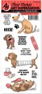 Art Impressions Clear Stamp Set - Doggy Kisses