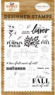 Carta Bella Clear Stamp Set - Autumn Harvest