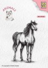 Nellies Choice Clear Stamps - Horse