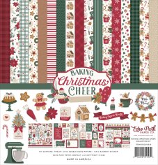 Echo Park 12”x12” Collection Kit - Baking Christmas Cheer (13 sheets)