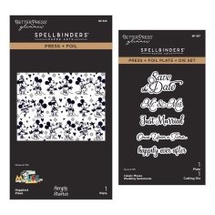 Spellbinders BetterPress Bundle - Classic Mouse Wedding by Simple Stories