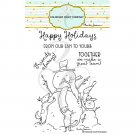 A Very Merry Christmas2 Unmounted Clear Stamp Approx53x60mm Bauble Christmas 
