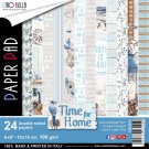 Ciao Bella 6”x6” Paper Pack - Time For Home (24 sheets)