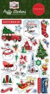 Carta Bella Puffy Stickers Pack - White Christmas