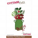 CottageCutz Dies - Christmas Farmhouse Floral