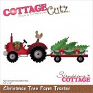 CottageCutz Dies - Christmas Tree Farm Tractor