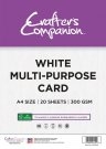 Crafters Companion A4 White Multi-Purpose Card (20 sheets)