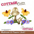 CottageCutz Dies - Mushroom & Flowers