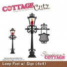 CottageCutz Dies - Lamp Post with Sign