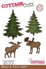 CottageCutz Dies - Moose & Trees