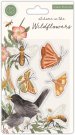 Craft Consortium Clear Stamps - At Home in the Wildflowers Bees & Butterflies