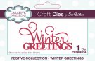 Creative Expressions Craft Dies - Festive Mini Expressions Winter Greetings