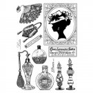 Crafty Individuals Unmounted Rubber Stamps - A Lady's Boudoir