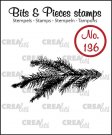 Crealies Bits & Pieces Stamp no. 136