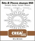 Crealies Clearstamp Bits&Pieces - Sun
