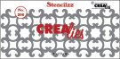 Crealies Stencilzz no. 206 ornaments