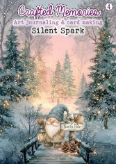 Crafted Memories Art Journaling Booklet - Silent Spark (10 pages)