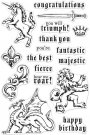 Hero Arts Clear Stamps 4"X6"Majestic Beasts