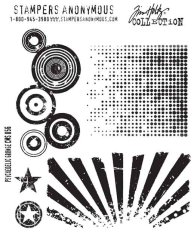 Tim Holtz Stampers Anonymous - Psychedelic Grunge