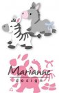 Marianne Design Collectables - Elines Zebra & Donkey