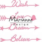 Marianne Design Collectables - Arrow Sentiments