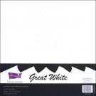 Coredinations Bulk Pack - 20 Sheets Of Premium White Card (12