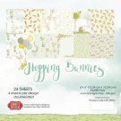 Craft&You 6”x6” SMALL Paper Pad - Hopping Bunnies (36 sheets)