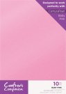 Crafters Companion A4 Glitter Card Pack - Baby Pink (10 sheets)