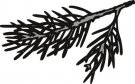 Marianne Design Craftables - Tinys Pine Tree Branch