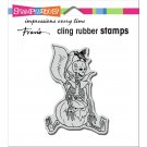 Stampendous Cling Stamps - Seated Skelly