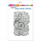 Stampendous Cling Stamps - Sunflower Perch